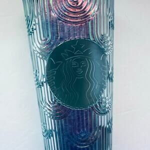 Starbucks 2022 Mermaid Scale Iridescent Tumbler